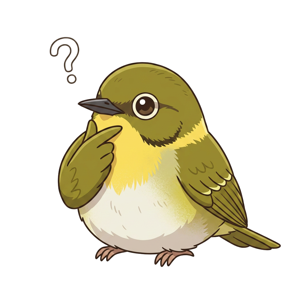 考えるうぐいす